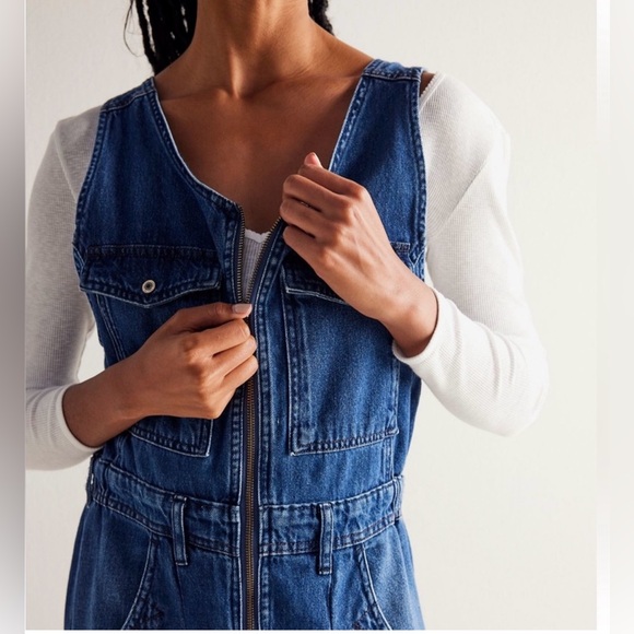 *NWT* FREE PEOPLE WE THE FREE CLOUD NINE ZIPPER - Picture 2 of 3